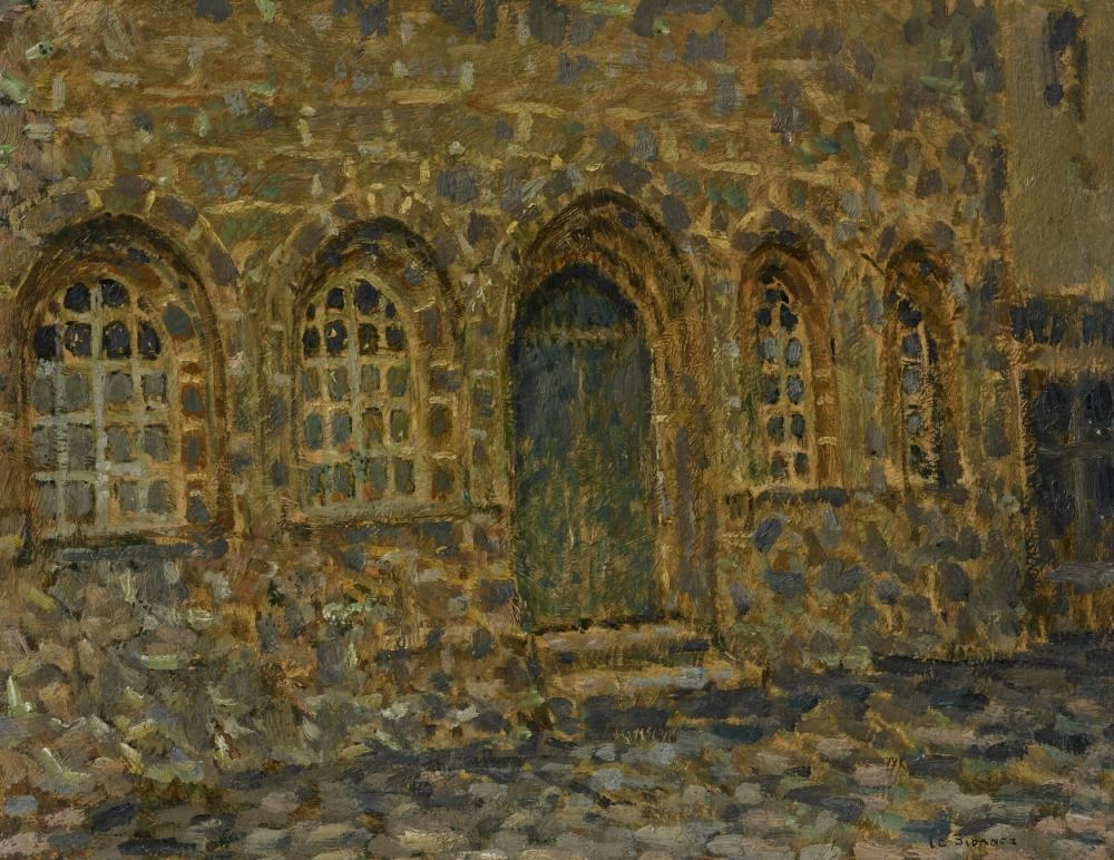 Henri Le Sidaner - 245, Vecchia casa, Tréguier